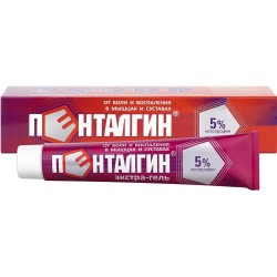 Пенталгин экстра-гель, гель для наружного применения 5% 30 г 1 шт