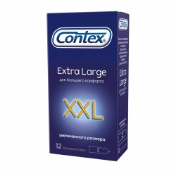 Презервативы, Contex (Контекс) р. XXL 12 шт Экстра лардж увеличенного размера