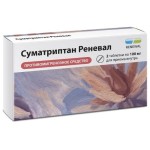 Суматриптан Реневал, таблетки покрытые пленочной оболочкой 100 мг 2 шт