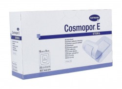 Повязка стерильная самоклеющаяся, Cosmopor E (Космопор Е) р. 15смх8см 25 шт арт. 900874 послеоперационная