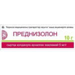 Преднизолон, мазь для наружного применения 0.5% 10 г 1 шт